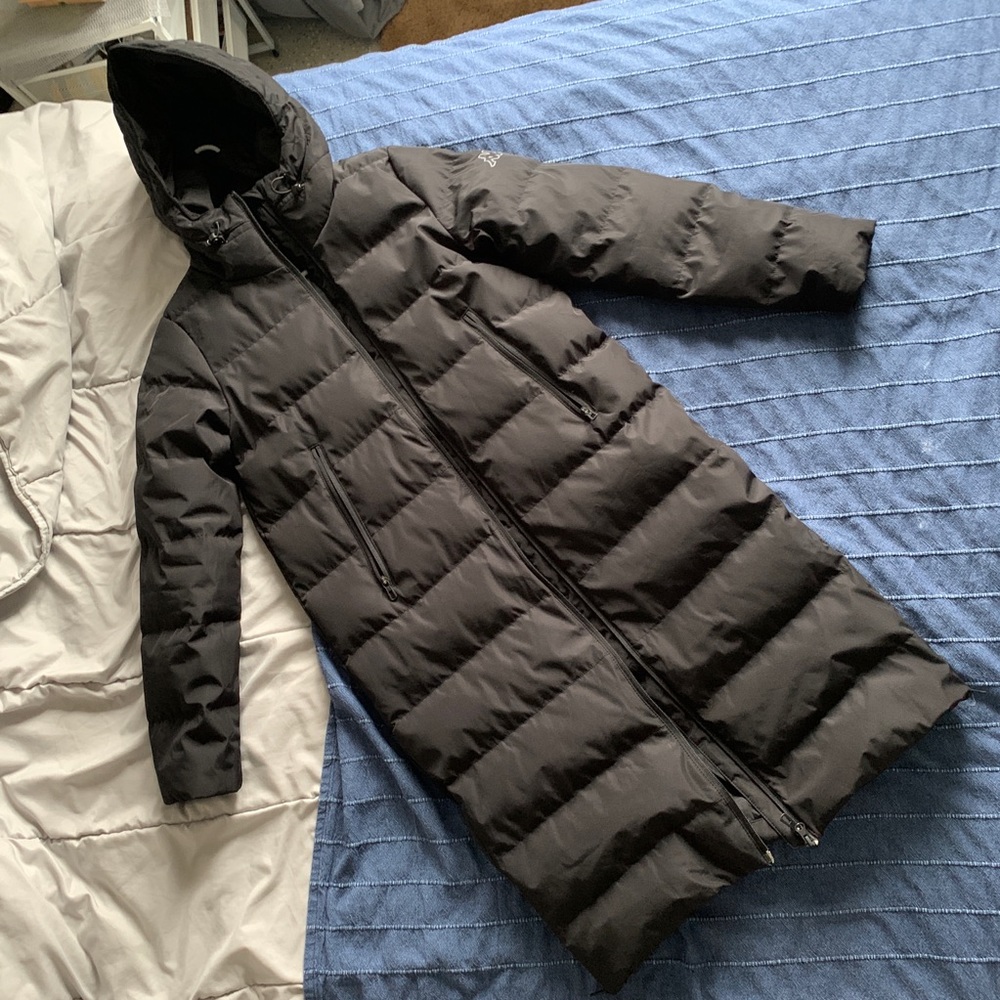 Down puffer XS, black, Kappa
